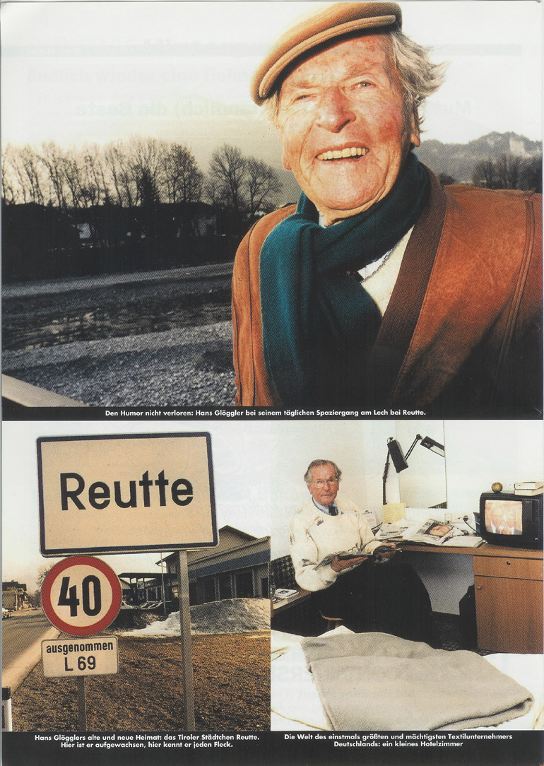 Exclusiv Interview Hans  Glöggler, Teil 1